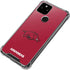 University of Arkansas-Fayetteville Razorbacks Red Logo Google Pixel 5 Clear Case